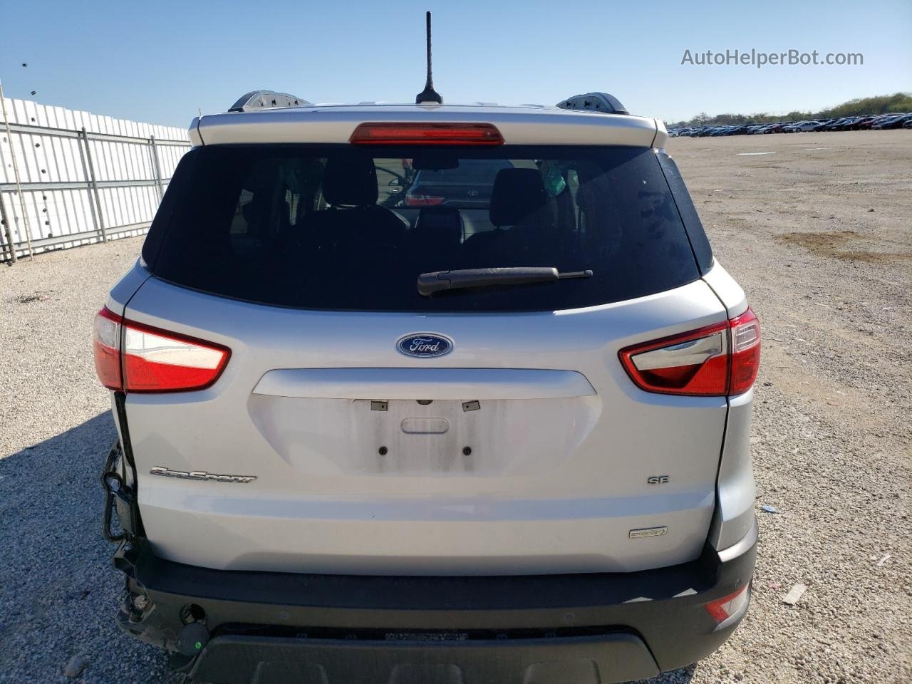 2019 Ford Ecosport Se Серебряный vin: MAJ3S2GE5KC262883