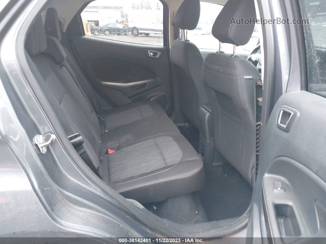 2019 Ford Ecosport Se Gray vin: MAJ3S2GE5KC283023