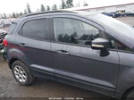 2019 Ford Ecosport Se Gray vin: MAJ3S2GE5KC283023