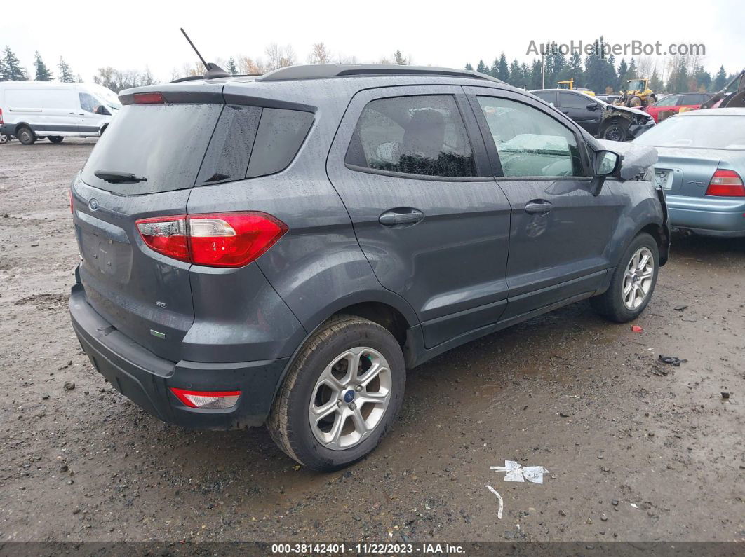 2019 Ford Ecosport Se Gray vin: MAJ3S2GE5KC283023