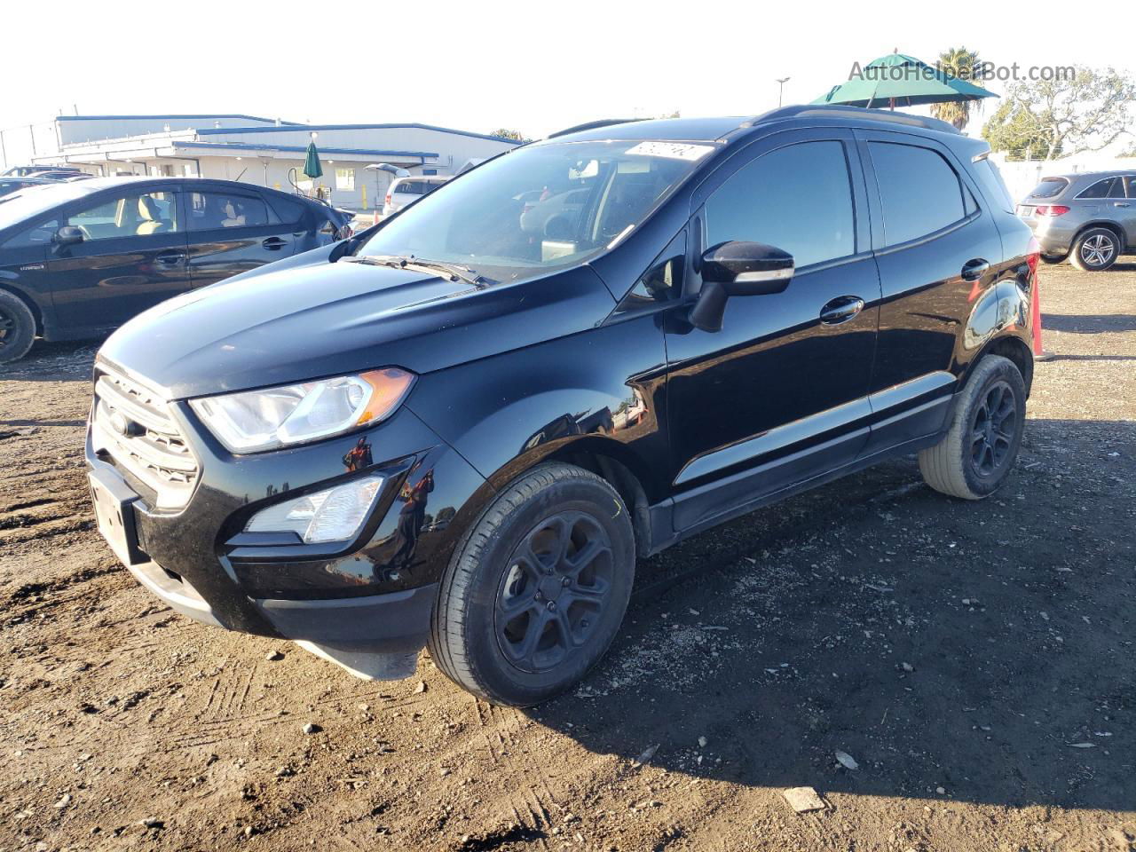 2019 Ford Ecosport Se Черный vin: MAJ3S2GE5KC291297