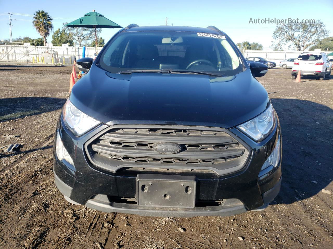 2019 Ford Ecosport Se Black vin: MAJ3S2GE5KC291297