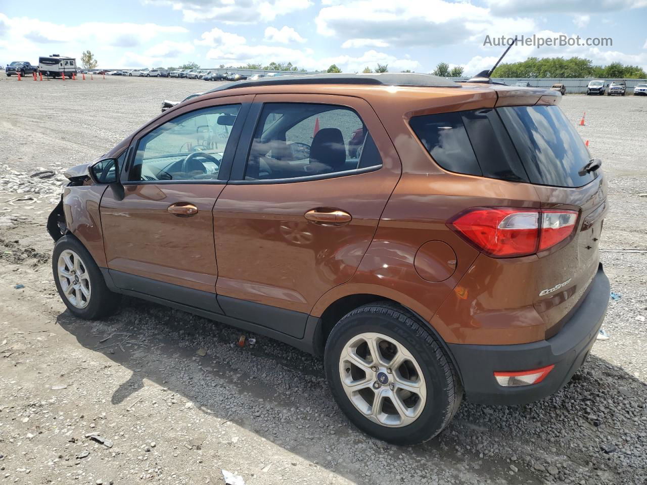 2019 Ford Ecosport Se Orange vin: MAJ3S2GE5KC299867