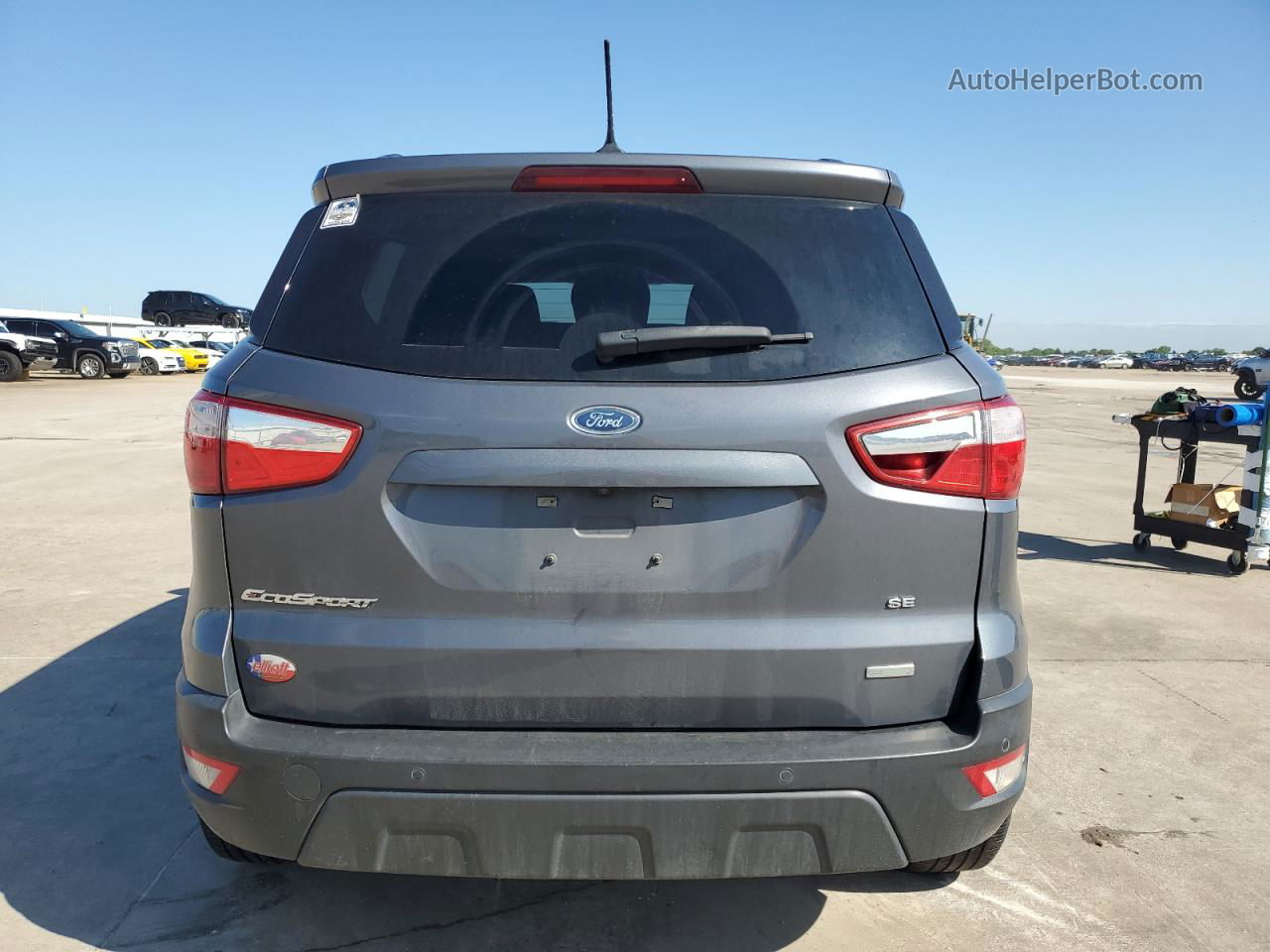 2019 Ford Ecosport Se Серый vin: MAJ3S2GE5KC308227