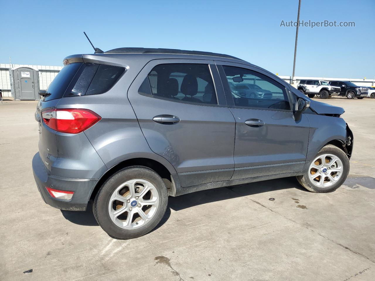 2019 Ford Ecosport Se Серый vin: MAJ3S2GE5KC308227