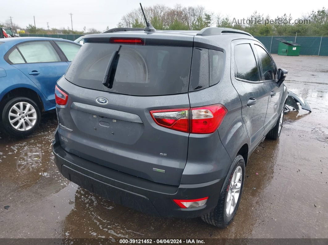 2020 Ford Ecosport Se Gray vin: MAJ3S2GE5LC336773