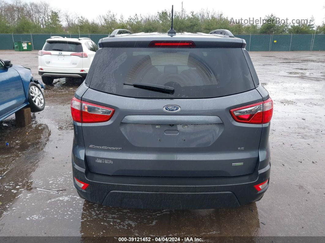 2020 Ford Ecosport Se Gray vin: MAJ3S2GE5LC336773