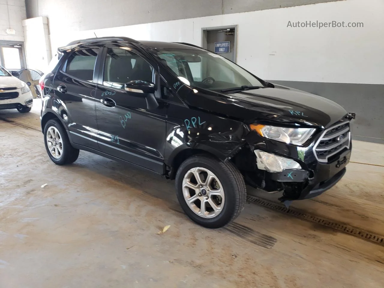 2020 Ford Ecosport Se Black vin: MAJ3S2GE5LC363004