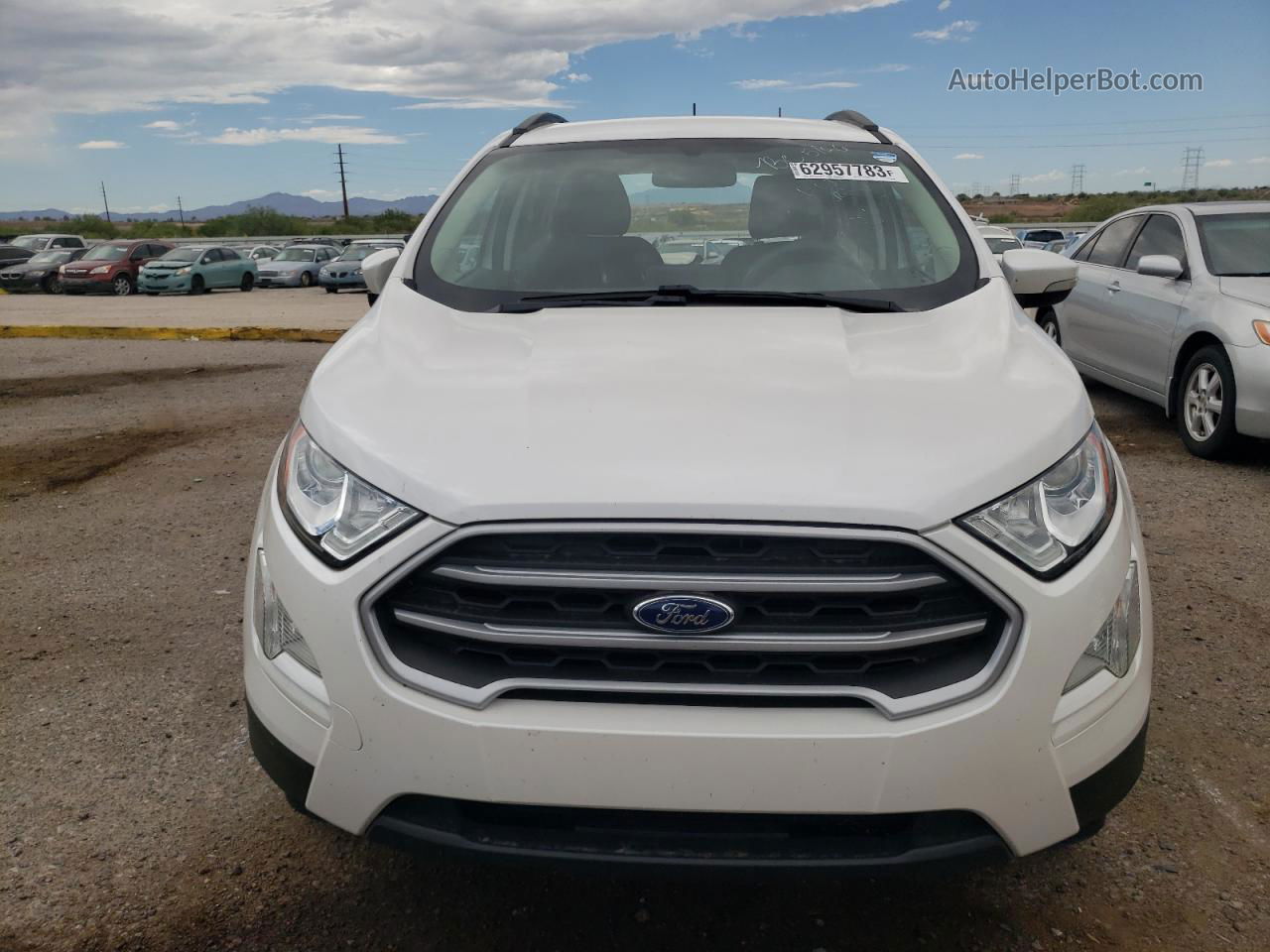 2020 Ford Ecosport Se White vin: MAJ3S2GE5LC367845