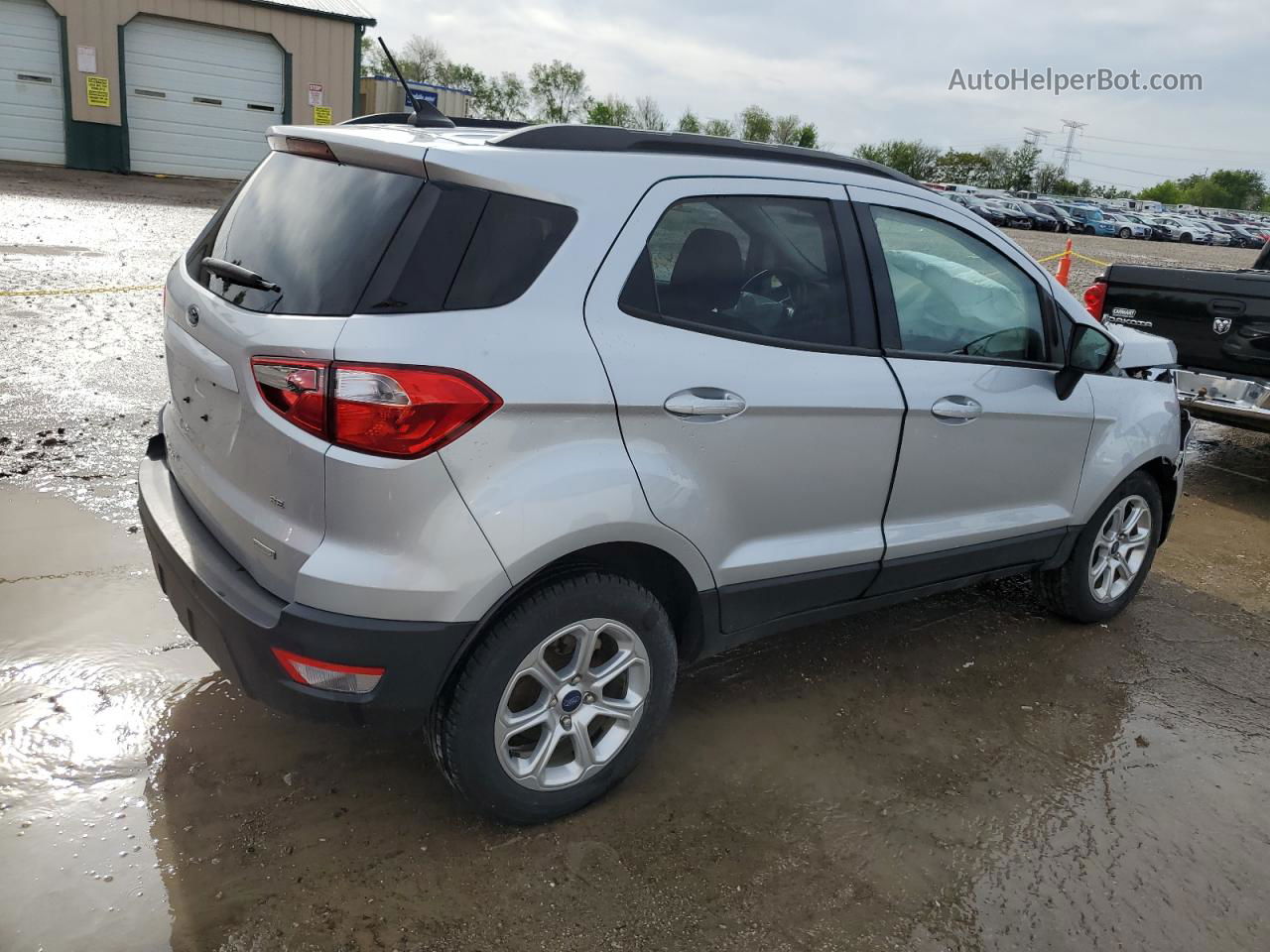 2020 Ford Ecosport Se Silver vin: MAJ3S2GE5LC370695