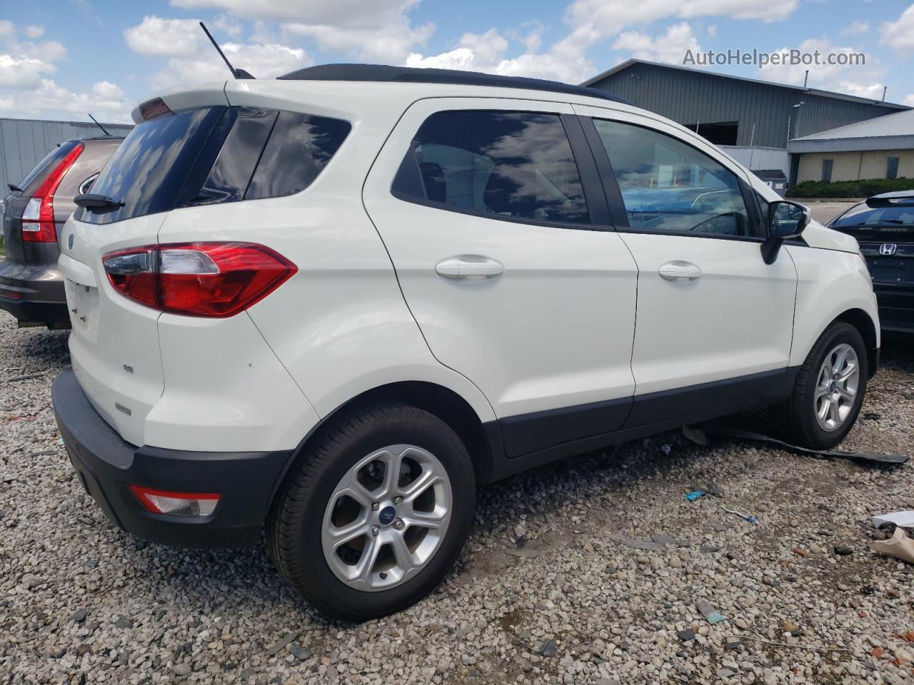 2020 Ford Ecosport Se Белый vin: MAJ3S2GE5LC376559