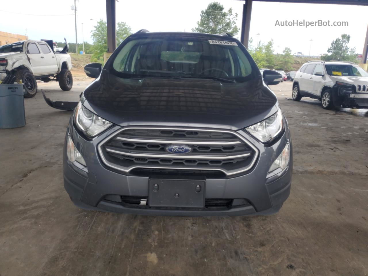 2020 Ford Ecosport Se Gray vin: MAJ3S2GE5LC385536