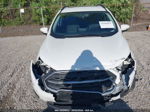 2019 Ford Ecosport Se White vin: MAJ3S2GE6KC261709