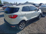 2019 Ford Ecosport Se White vin: MAJ3S2GE6KC261709