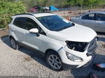 2019 Ford Ecosport Se White vin: MAJ3S2GE6KC261709