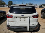 2019 Ford Ecosport Se White vin: MAJ3S2GE6KC266344