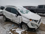 2019 Ford Ecosport Se White vin: MAJ3S2GE6KC274086