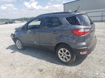 2019 Ford Ecosport Se Gray vin: MAJ3S2GE6KC274699