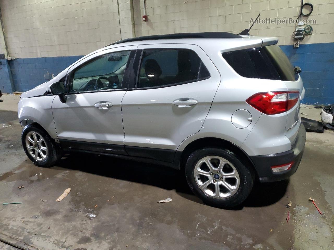 2019 Ford Ecosport Se Silver vin: MAJ3S2GE6KC277313