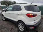 2019 Ford Ecosport Se White vin: MAJ3S2GE6KC291969