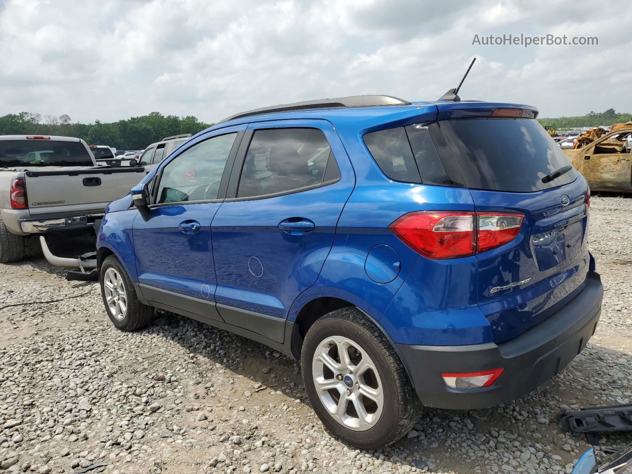 2020 Ford Ecosport Se Blue vin: MAJ3S2GE6LC367031