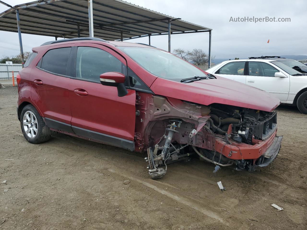 2019 Ford Ecosport Se Red vin: MAJ3S2GE7KC258141