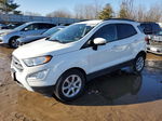 2019 Ford Ecosport Se White vin: MAJ3S2GE7KC262786