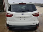 2019 Ford Ecosport Se White vin: MAJ3S2GE7KC266207