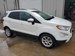 2019 Ford Ecosport Se White vin: MAJ3S2GE7KC266207