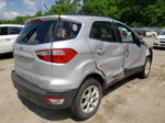 2019 Ford Ecosport Se Silver vin: MAJ3S2GE7KC266885