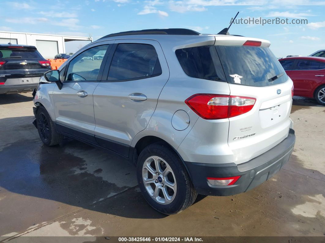 2019 Ford Ecosport Se Серебряный vin: MAJ3S2GE7KC269088