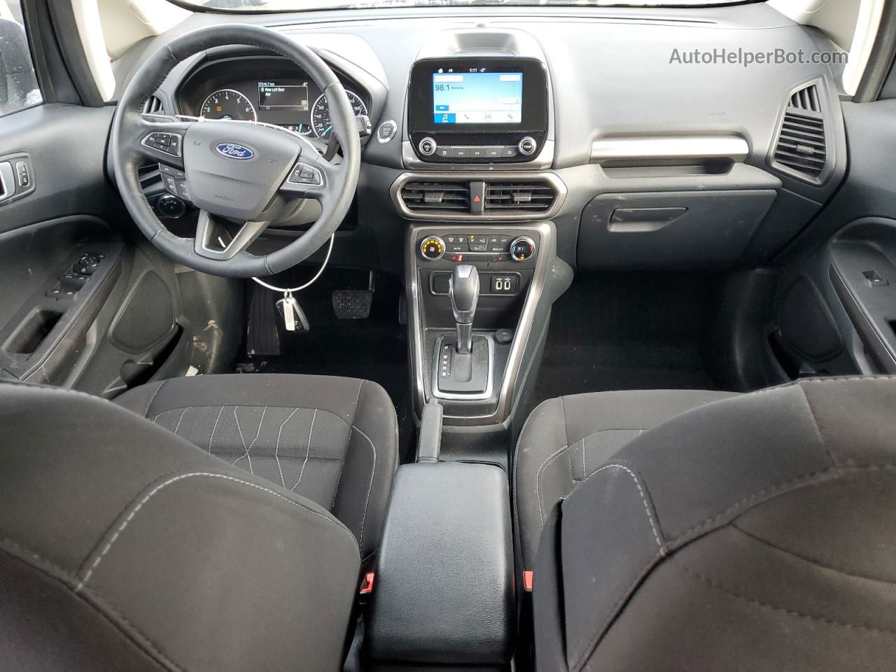 2019 Ford Ecosport Se Gray vin: MAJ3S2GE7KC290913