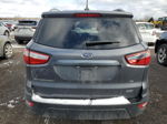 2019 Ford Ecosport Se Gray vin: MAJ3S2GE7KC290913