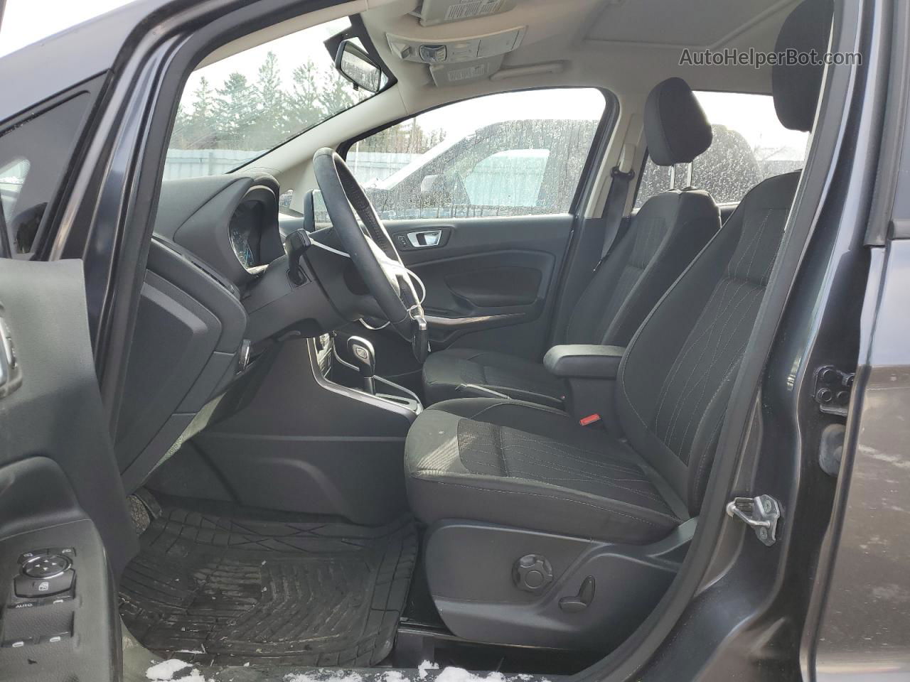 2019 Ford Ecosport Se Gray vin: MAJ3S2GE7KC290913