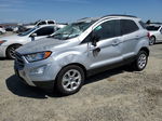 2019 Ford Ecosport Se Silver vin: MAJ3S2GE7KC309539