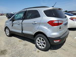 2019 Ford Ecosport Se Silver vin: MAJ3S2GE7KC309539