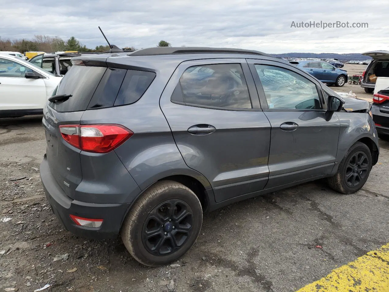 2020 Ford Ecosport Se Угольный vin: MAJ3S2GE7LC386638