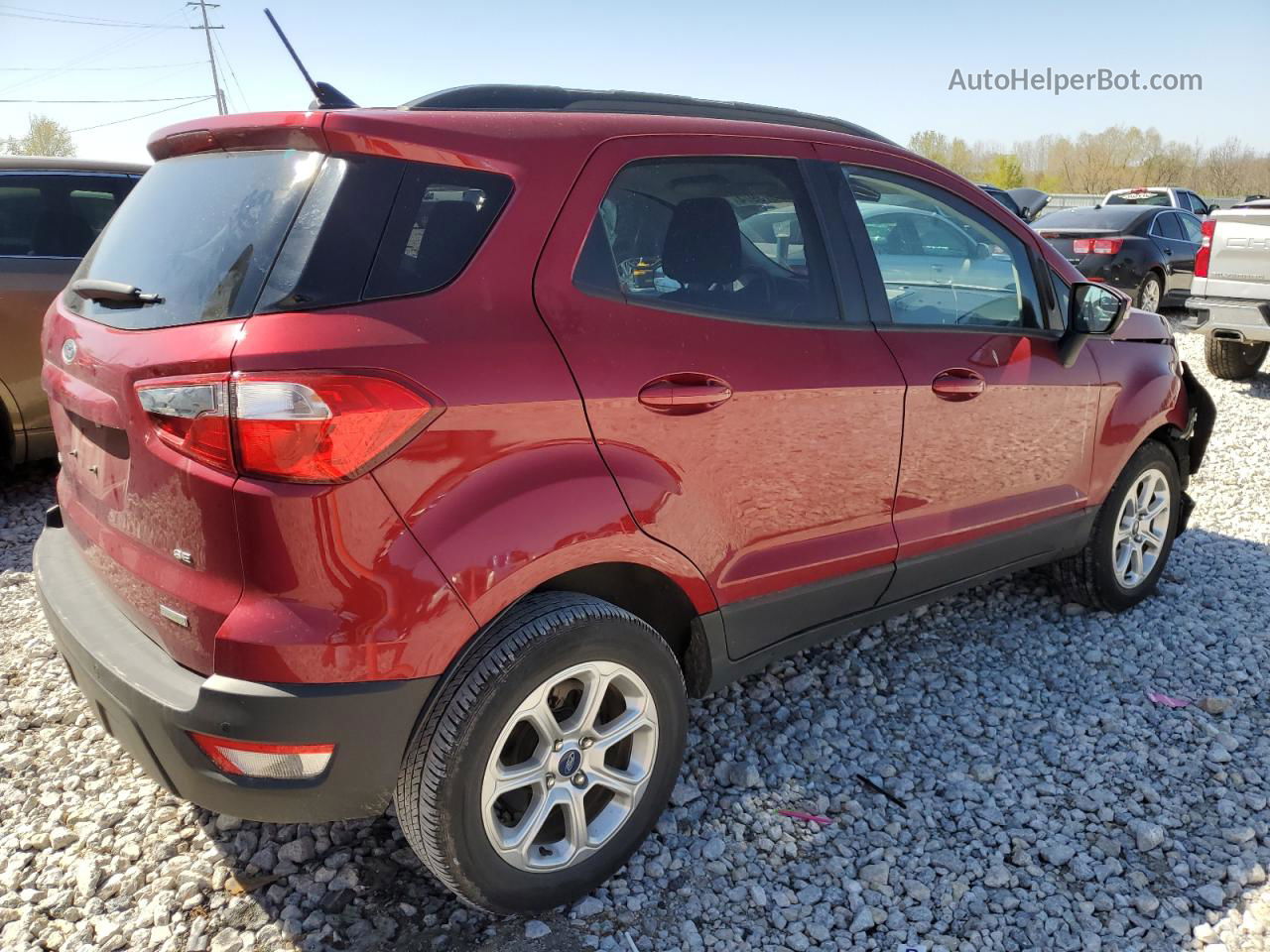 2020 Ford Ecosport Se Red vin: MAJ3S2GE7LC394710