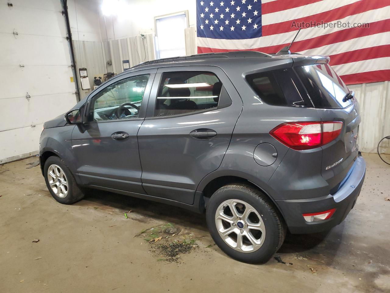 2019 Ford Ecosport Se Gray vin: MAJ3S2GE8KC260089