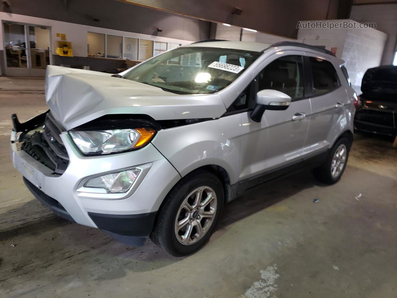 2019 Ford Ecosport Se Silver vin: MAJ3S2GE8KC271223