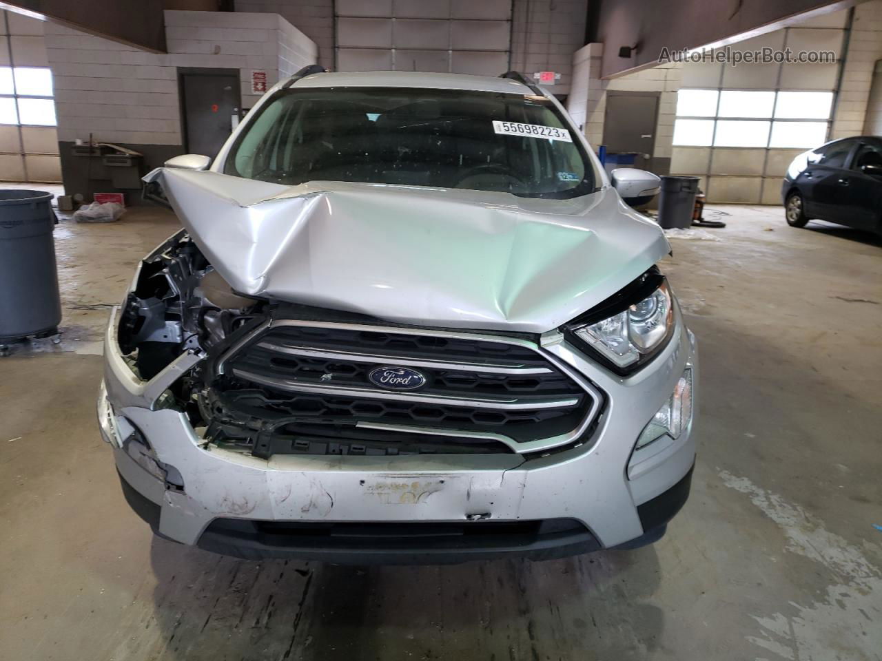 2019 Ford Ecosport Se Silver vin: MAJ3S2GE8KC271223