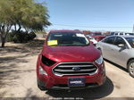 2019 Ford Ecosport Se Burgundy vin: MAJ3S2GE8KC290080