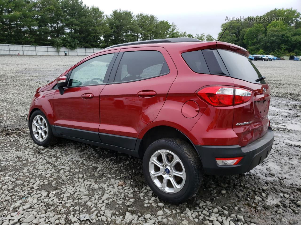 2019 Ford Ecosport Se Red vin: MAJ3S2GE8KC298292