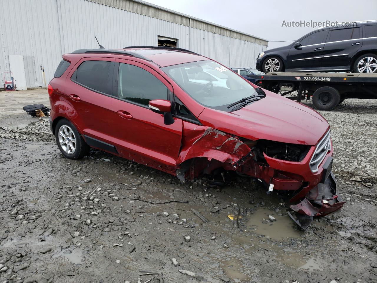 2019 Ford Ecosport Se Red vin: MAJ3S2GE8KC298292