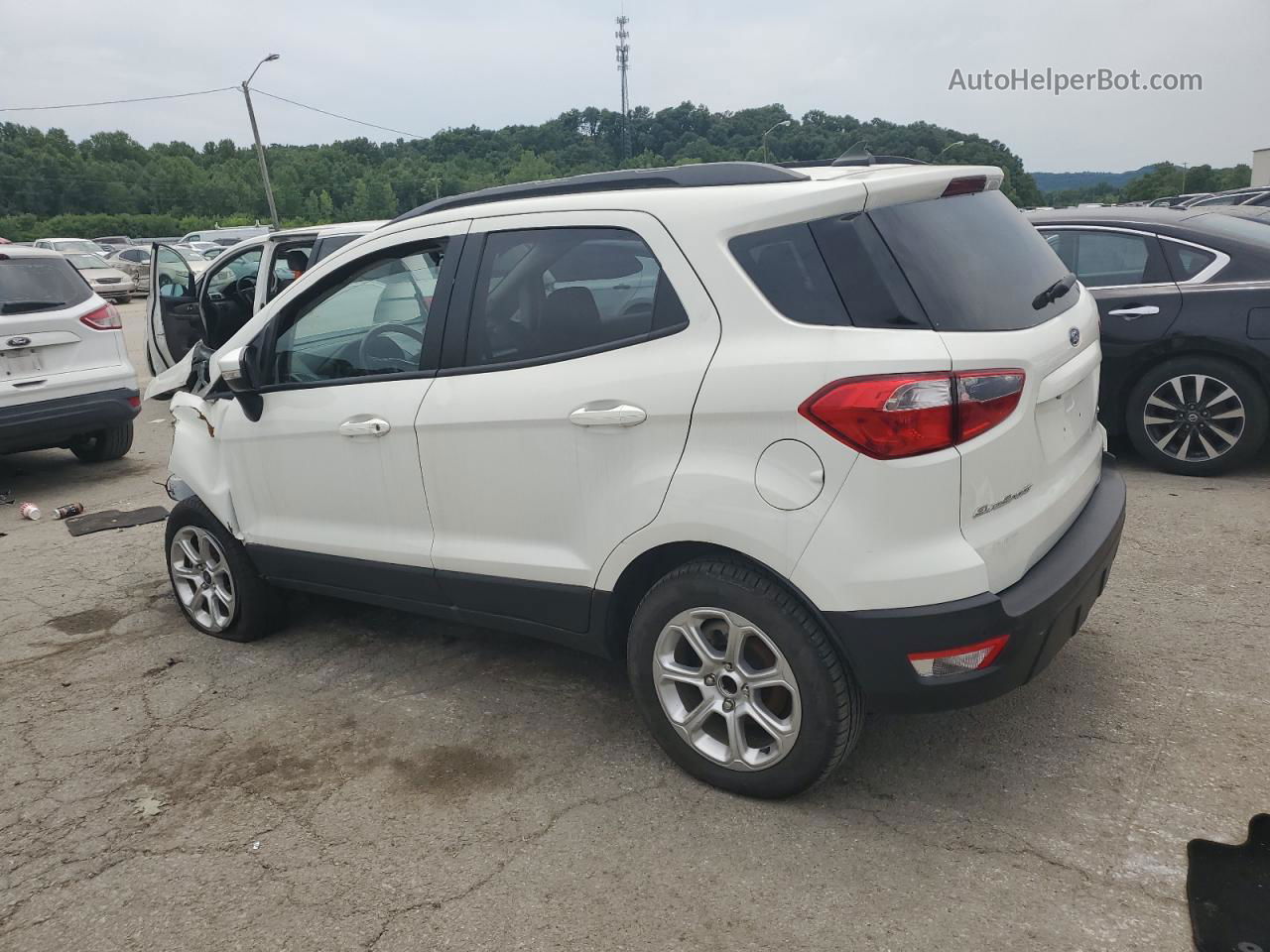 2020 Ford Ecosport Se White vin: MAJ3S2GE8LC311219