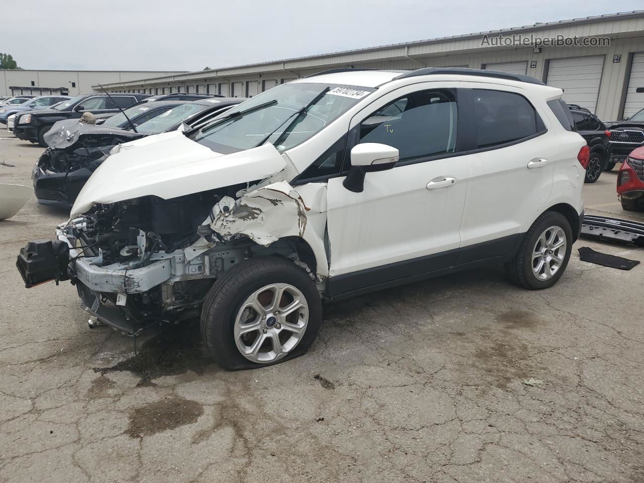 2020 Ford Ecosport Se White vin: MAJ3S2GE8LC311219