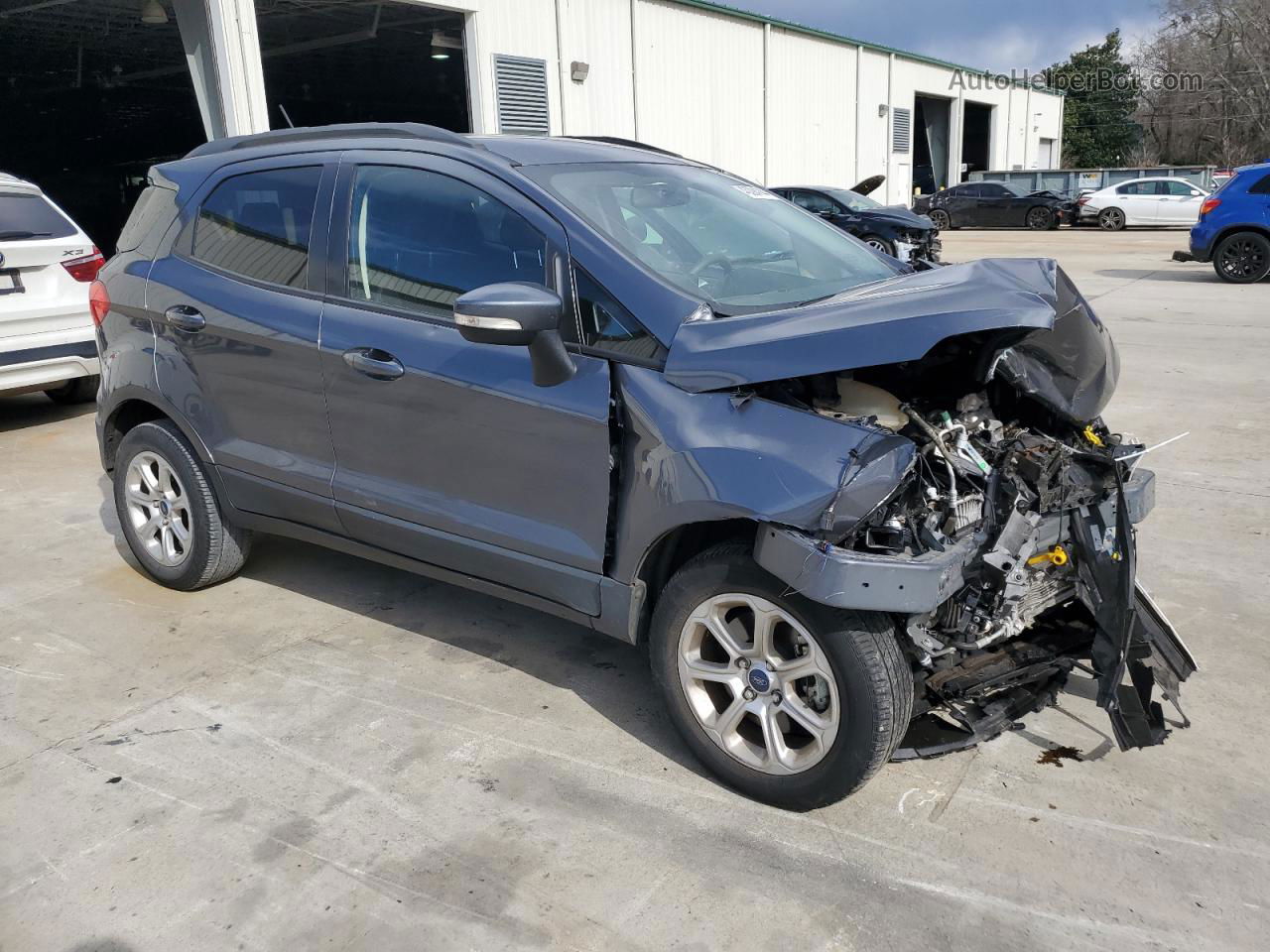 2020 Ford Ecosport Se Gray vin: MAJ3S2GE8LC314878