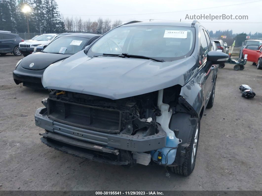 2020 Ford Ecosport Se Серый vin: MAJ3S2GE8LC315447