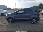 2020 Ford Ecosport Se Gray vin: MAJ3S2GE8LC389239