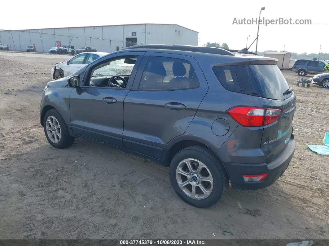 2020 Ford Ecosport Se Gray vin: MAJ3S2GE8LC389239